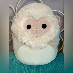 NWT Squishmallows 16” Octave the Snow Monkey Plush Toy